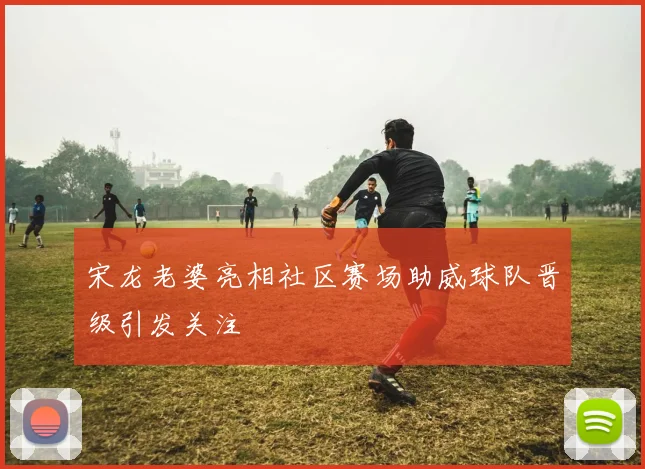 宋龙老婆亮相社区赛场助威球队晋级引发关注