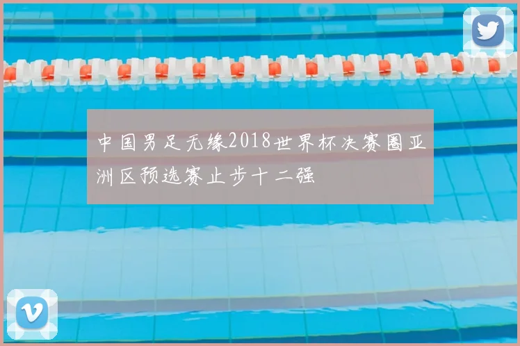 中国男足无缘2018世界杯决赛圈亚洲区预选赛止步十二强